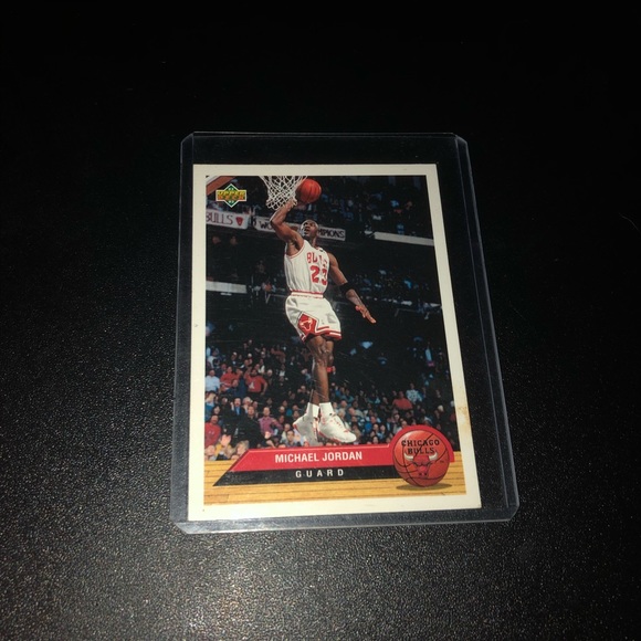 Micheal Jordan Upper Deck 1992 1993 Card - Picture 3 of 6